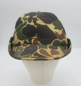 Camouflage Quilted Winter Cap With Ear Flaps, Foam inside, Outdoors Hunting - Picture 1 of 6
