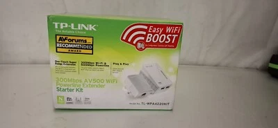TP-Link AV500 Wi-Fi Range Extender, Powerline Edition (TL-WPA4220 KIT) - Image 1 of 4