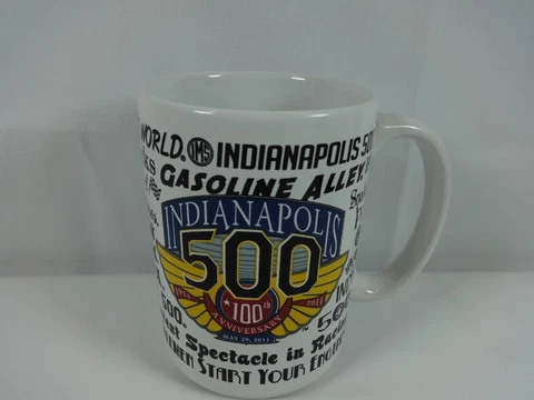 2011 Indianapolis 500 Event Collectors Coffee Cup Dan Wheldon Chevy Camaro SS Cover