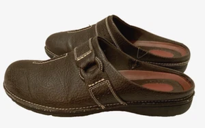 Zapatos Canyon River Azul 11 M Zuecos Mula Marrón Imitación Cuero Sin Cordones Comodidad Bajo - Imagen 1 de 6