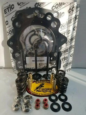 Yamaha Grizzly 700 Kibblewhite Spring Kit Valves +1 Seals Guides Cometic Gasket - Image 1 of 4
