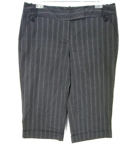 Hillard & Hanson Freizeit Shorts Hose Größe 14 grau bequem gestreift - Bild 1 von 10