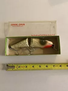 Creek Chub jointed Striper pikie in silver flash 6818. Clean - Picture 1 of 8