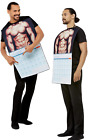 Sexy Calendar Costume Mens Pin Up Stag Night Fancy Dress Novelty Outfit OS