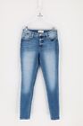 Buckle BKE Women Size 27x31.5 Medium Wash Gabby Curvy Fit High-Rise Skinny Jeans
