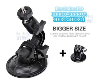 GoPro Car Suction Cup Holder Windscreen Window Hero 1 2 3 3+ 4 5 Action Camera - Picture 1 of 3