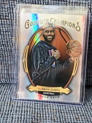 2020 Lebron James Refractor Goodwin Champions GB-10 Silver Lakers SP - Image 1 of 3