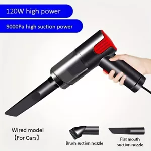 Wired silver Car vacuum cleaner home handheld mini desktop vacuum cleaner in USA - Picture 1 of 2