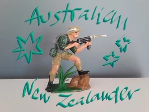 Australia / New Zealand WW2 Toy Soldiers by Pech Hnos 1960's made in Spain - Picture 1 of 8
