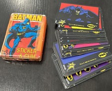 1989 Dandy Batman Stickers Complete Set Of 42 Stickers! Rare! Fast Free Post