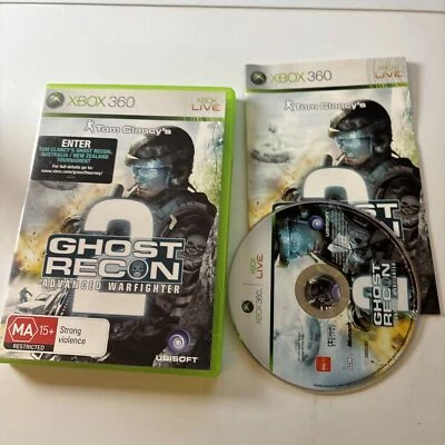 Ghost Recon Advanced Warfighter 2 - Microsoft Xbox 360 Manual PAL - Image 1 of 4