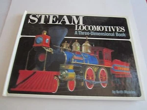 1989 STEAM LOCOMOTIVES - A THREE-DIMENSIONAL BOOK BY KEITH MOSELEY - TUB E - Picture 1 of 8