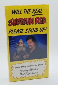 Comedian Steve Hall & The story of Hew Haw's SHOTGUN RED VHS Tape Vintage SIGNED - Foto 1 di 8