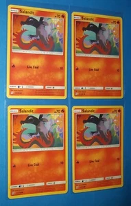 4x Salandit 33/236 Pokemon card SM Unified Minds common NM - Picture 1 of 1