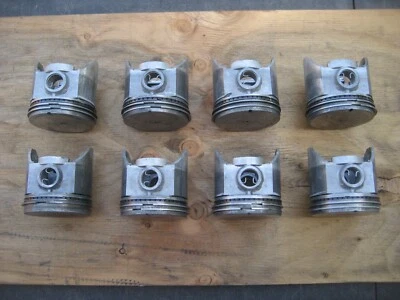 1949 1950 1951 年凯迪拉克 331 发动机手枪环和夹子 0.060-SET OF (8) — 第 1/4 张图片