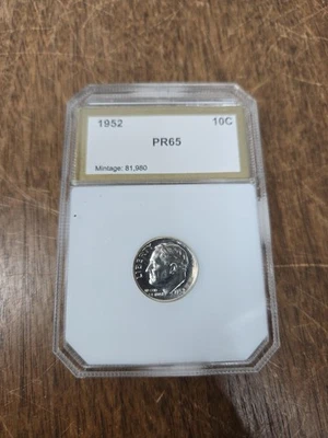 1952 Roosevelt Dime PR-65 Nice!! - Image 1 of 4