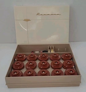 Pattern Cam Set Vintage Kenmore Sewing Machine Accessory 30 Types With Case - Picture 1 of 11