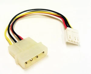 5.25 to 3.5 Power Plug Reducer hard drive adapter 4-Pin Molex to 4-Pin Female - Picture 1 of 1