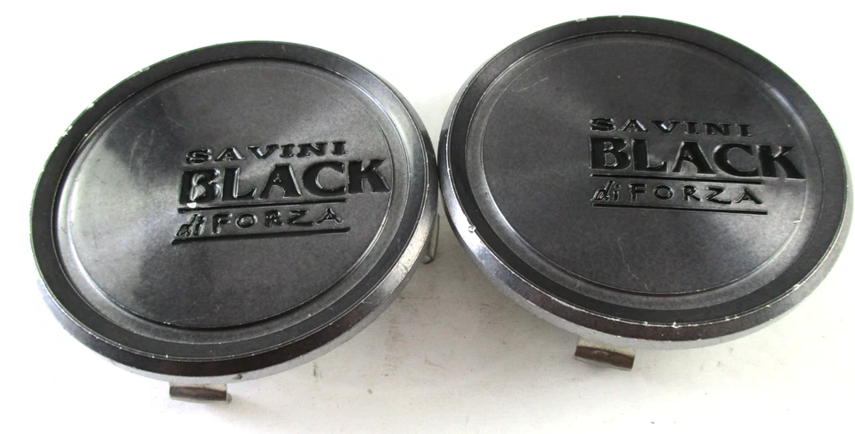 NEGRO DI FORZA SAVINI 2 3/4" DRK. TAPA CENTRAL RUEDA GRIS negra* #C-SA02 (PARA 2) Foto 1 de 4