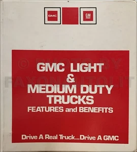 GMC 1976 características y beneficios entrenamiento de ventas distribuidor álbum original - Imagen 1 de 2