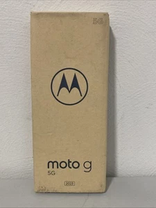 New Sealed Metro By T-Mobile Moto G 5G, 6.5" HD+, 64GB, 50MP, Prepaid, Blue - Picture 1 of 3