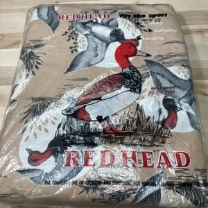 VTG NEW Rare REDHEAD Duck Sleeping Bag Sheet Liner Collectible FITS 33”-78” - Picture 1 of 16