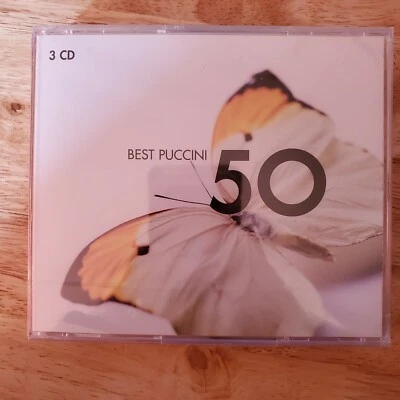 *NEW* Best Puccini 50 2011 3 CDs Tosca, Madama Butterfly, Manon Lescaut - Image 1 of 3