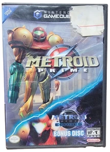 Metroid Prime with Bonus Echoes Disc (Nintendo Gamecube) Case & Game Discs! - Picture 1 of 2