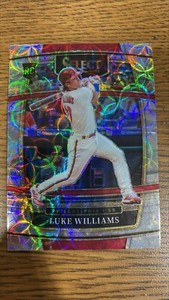 2022 PANINI SELECT LUKE WILLIAMS PRIZM SCOPE ROOKIE #8