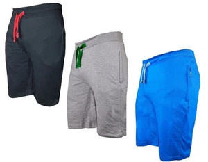 Nuevos Pantalones Cortos Holgados Lisos Ligeros Verano Gimnasio Holgados Bolsillos con Cremallera S - 5XL - Imagen 1 de 5