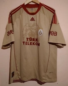 GALATASARY SPOR FOOTBALL CLUB 2010 AWAY SHIRT ADIDAS XL TURK TELEKOM AVEA TURKEY - Picture 1 of 11