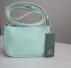 Wild Fable Women's Small Cross Body Shoulder Purse Mint Green 7"x 5" x 1.2" - Picture 1 of 8