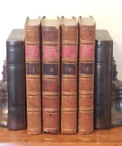 1767 P. Virgilii Maronis Opera Varietate Lectionis... 4-Vol Set by Heyne Leather - Picture 1 of 20