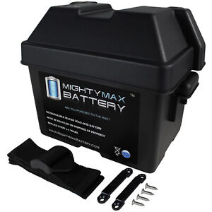 Mighty Max Group U1 SLA/GEL Batteriebox für Kajak-Trollmotor