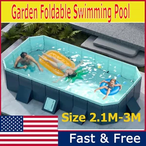 Inflatable Pool for Kids and Adults Family Full-Sized Inflatable Swimming Pool - Picture 1 of 8