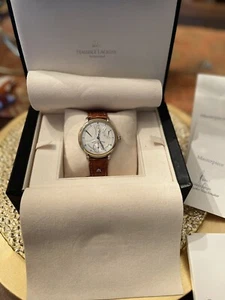 Maurice Lacroix masterpiece Calendrier Retrograde Manual Wind 18K/ SS - Picture 1 of 9