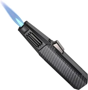 Butane Torch Lighter, Upgrated Refillable Kitchen Cooking Torch Windproof Adjust - Picture 1 of 4
