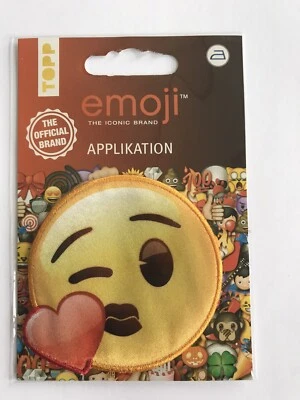 Emoji Applikation  Bügelbild, Aufbügelmotiv, Sticker Motiv Wahl  *NEU*** - Bild 1 von 3