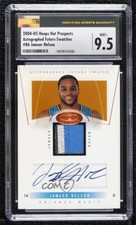 2004 Hoops Hot Prospects RPA 279/350 Jameer Nelson CSG 9.5 Rookie Patch Auto RC