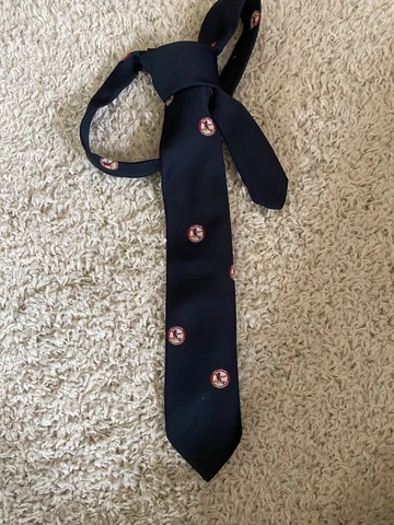 Vintage St. Louis Cardinals Baseball Neck Tie Adult One Size Blue Casual Men**** Cover