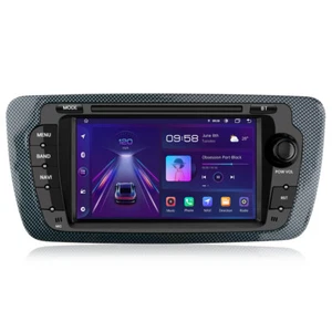 Radio estéreo para automóvil Android 13 para SEAT IBIZA 6J 2009-2013 GPS NAVEGACIÓN BT WiFi SWC RDS - Imagen 1 de 10