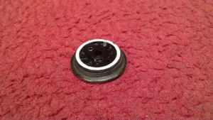 #4 S AMERICAN FLYER 21156 DOCKSIDE SWITCHER - PA15C031 PUL-MOR END WHEEL - Picture 1 of 3