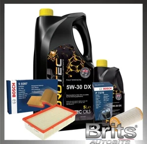 FITS VW GOLF R MK7 2.0 TSI BOSCH SERVICE KIT - BOSCH AIR OIL FILTERS & OIL - Picture 1 of 7