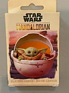 SEALED Star Wars Mandalorian TV Series Grogu The Child Playing Cards Poker Deck - Bild 1 von 4