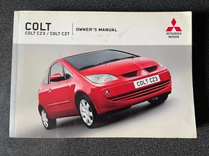 MITSUBISHI COLT OWNERS HANDBOOK MANUAL 2004 TO 2008 MODEL YEARS - Picture 1 of 2