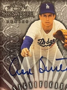 1998 Donruss Signature Series Don Sutton 560/2000 HOF AUTO Dodgers 233 victories - Picture 1 of 5