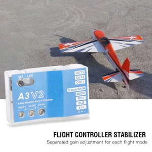 F50A 3-Achsen Gyro A3 V2 Flugregler Stabilisator System Für RC Starrflügler - Bild 1 von 12