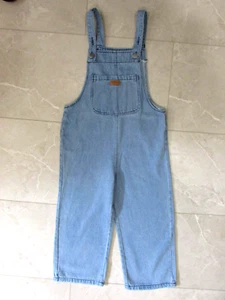 Shein Girls Denim Bib Overalls Youth Size 7 - Picture 1 of 5