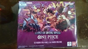 One Piece CCG OP-11 A Fist of Divine Speed Booster Box Sealed English for Asia - Picture 1 of 4