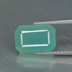 3.43Ct Octagan _ Exclusive Unheated Grandidierite Loose Gemstone - Picture 1 of 1